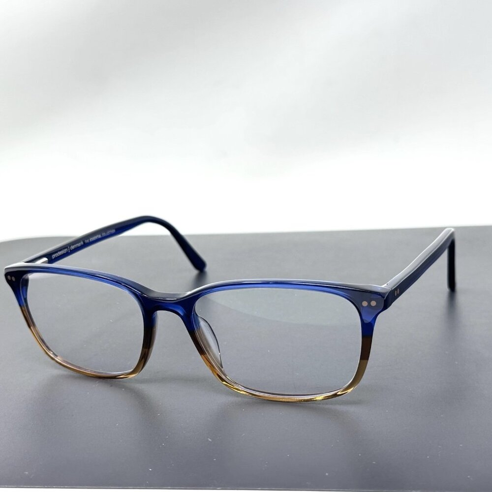 Prodesign Denmark Eyeglasses 1791 c.9045 LJ Blue/Brown Frame Japan 57[]18 145